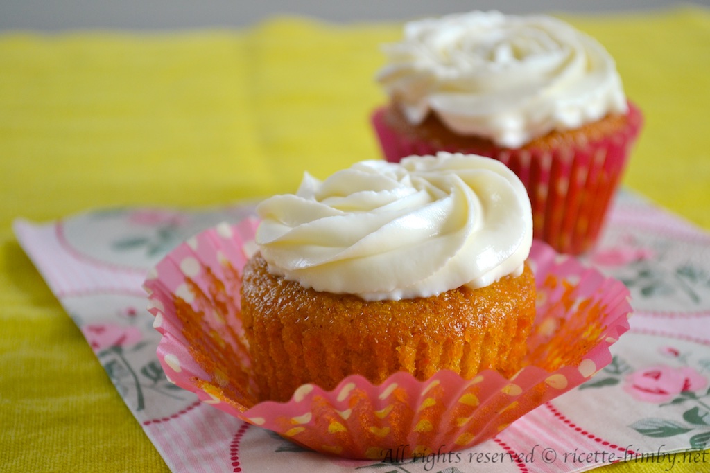 Thermomix Carrot cake cupcakes