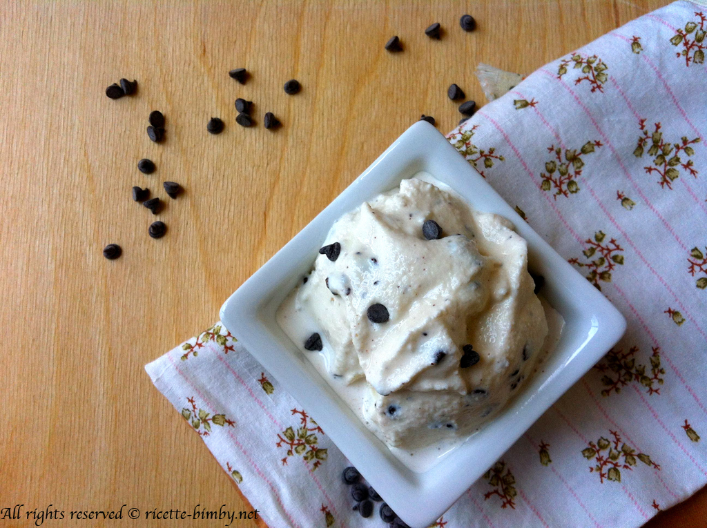 Gelato alla stracciatella Bimby