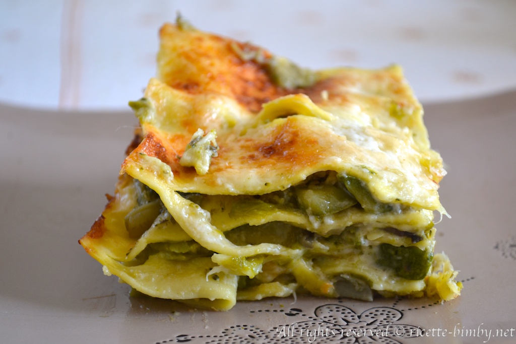 Thermomix vegetable lasagne