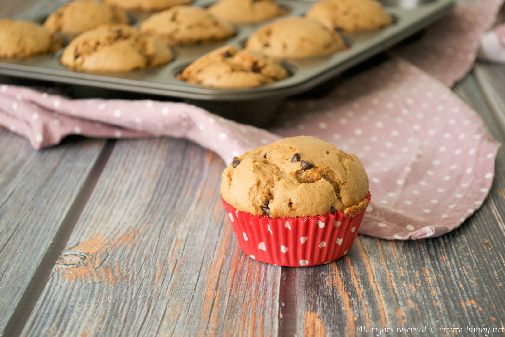 Thermomix Chocolate chip muffin