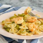 Pasta zucchine e gamberi Bimby