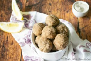 Thermomix ricotta meatballs