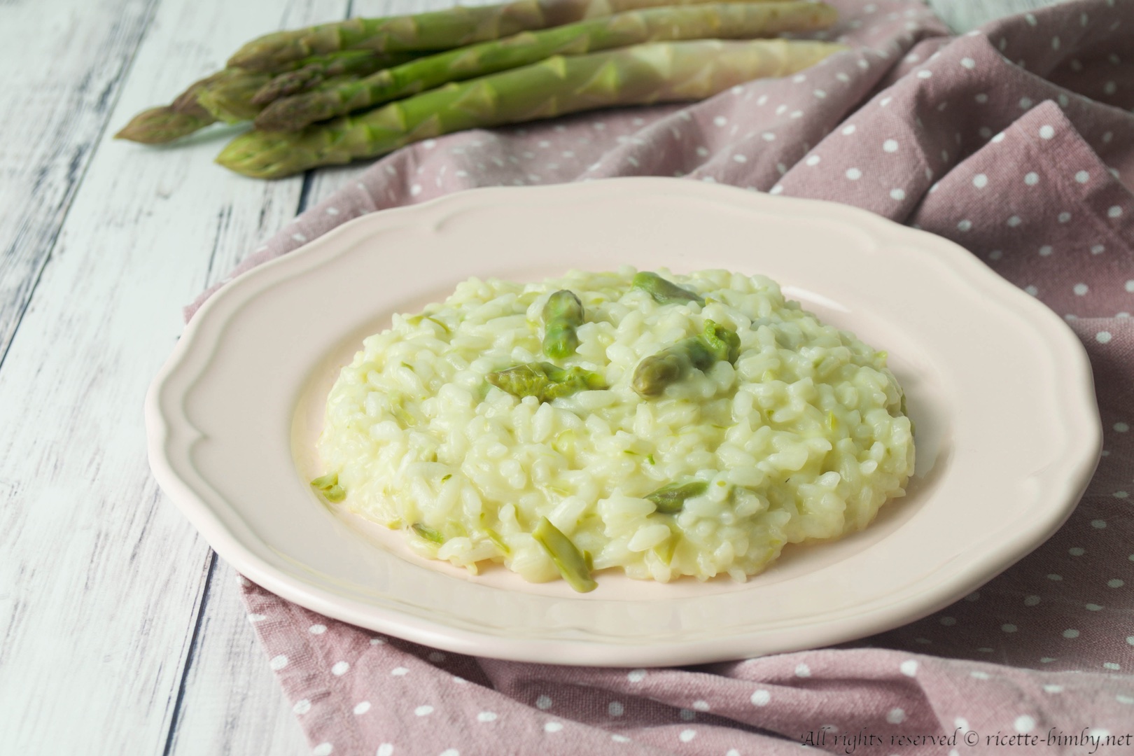 Thermomix Asparagus risotto