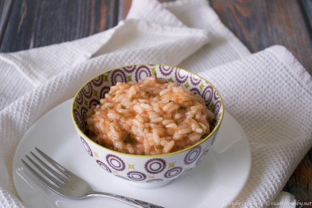 Risotto pomodoro e origano Bimby