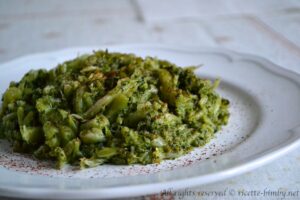 Thermomix Stuffed broccoli