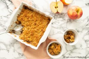Thermomix apple crumble