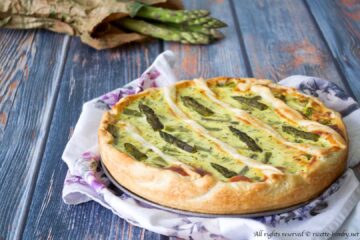 Thermomix asparagus quiche