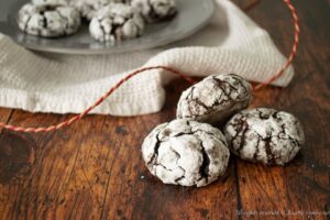 Thermomix Chocolate Crinkle Cookies