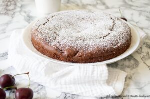 Thermomix Chocolate cherry cake